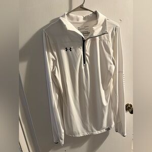 Under Armour Ivory Quarter-Zip Top
